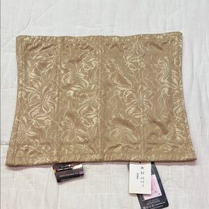 Maidenform Ultra-Firm Control Curve-Loving Waistnipper Beige Floral Jacquard NWT